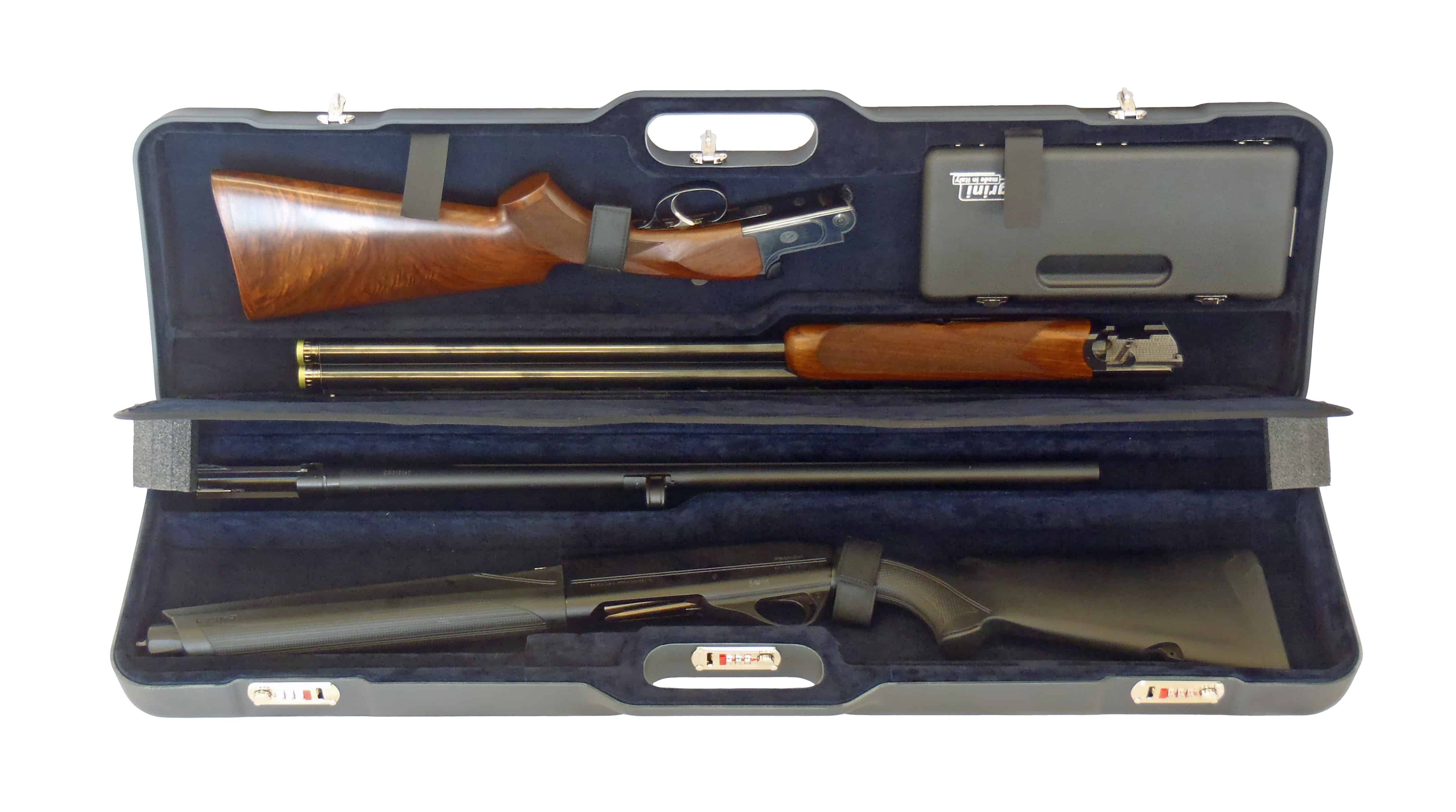 Universal Two Shotgun Case Autoloader, Pump, SXS, O/U Negrini Case