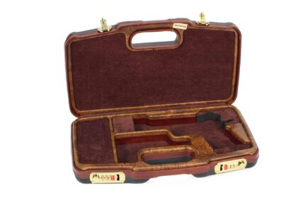 Negrini Luxury 1911 Handgun Case - 2018SLX/WOOD interior