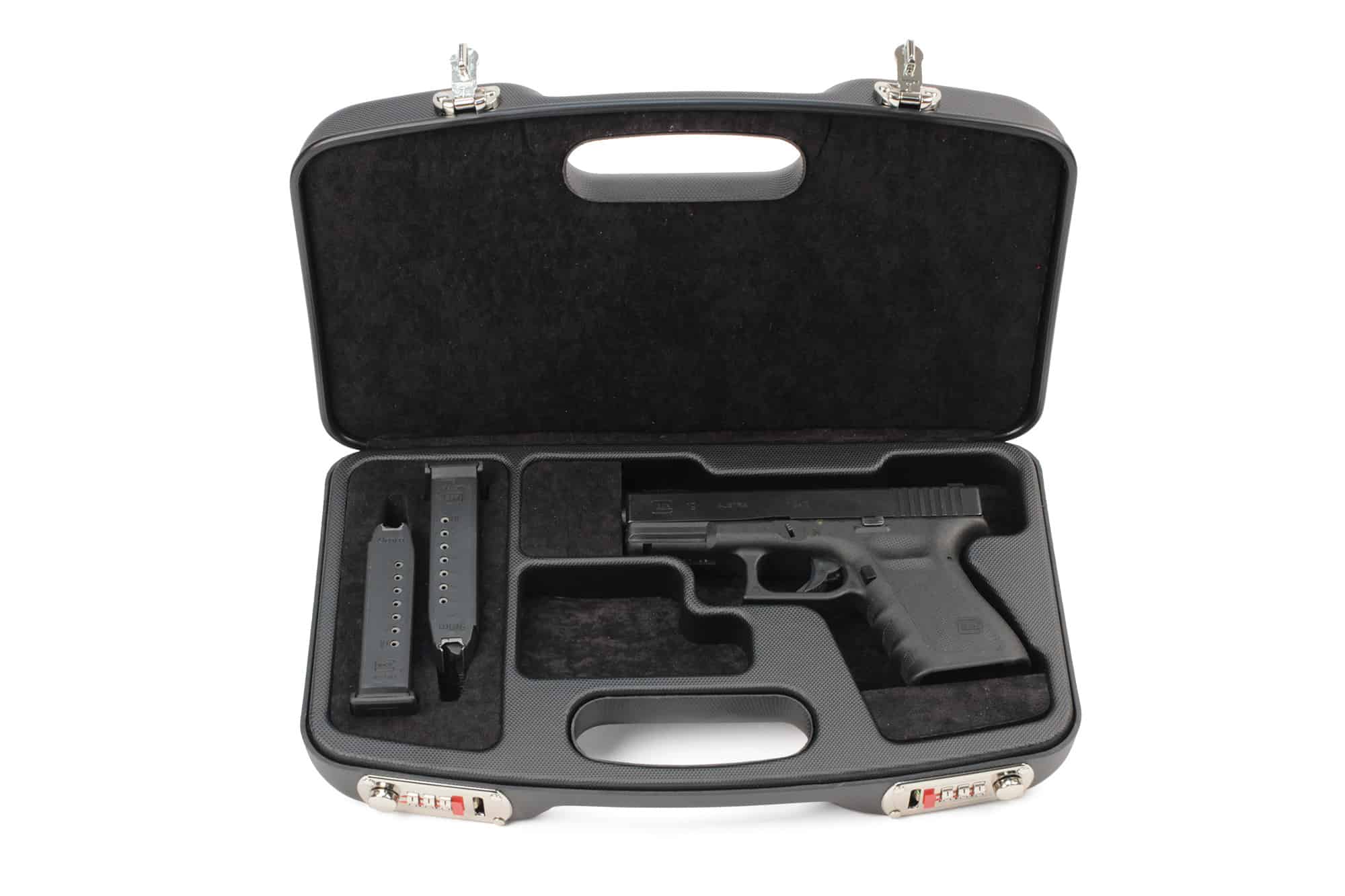 Negrini Modern Handgun Case with Combination Locks