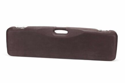 Negrini Superlative Luxury Leather Shotgun Case 1605PPL/5224 - exterior