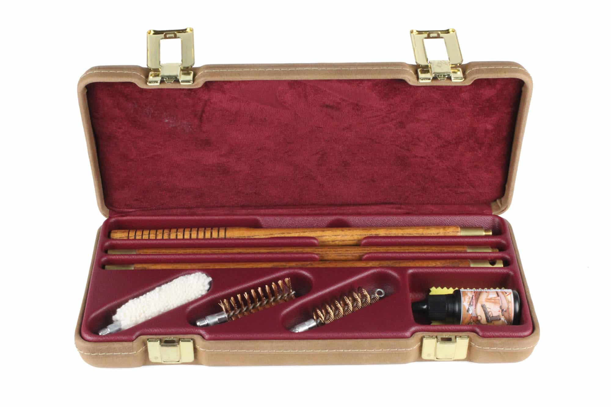 Luxury 12 ga Shotgun Wood Rod Cleaning Kit - 5024FPL/5931