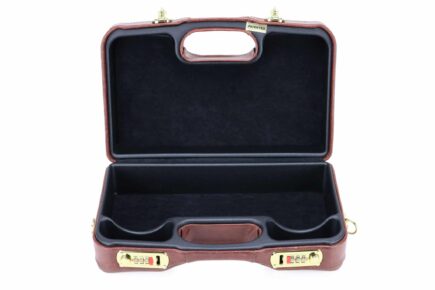 Negrini 6 Box Leather Shotshell Travel Case - 21150PL/6111-TRAC - interior