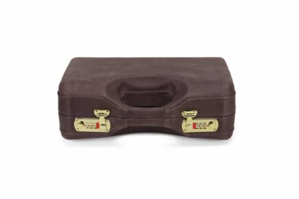 Negrini 6 Box Leather Shotshell Travel Case - 21150PL/6112-TRAC - profile