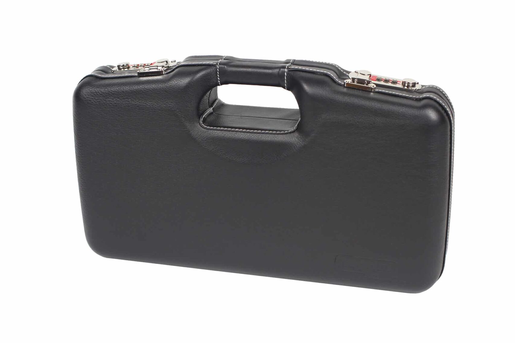 Negrini Model 1911 Luxury Leather Handgun Case - 2018SPLX/6034 - exterior