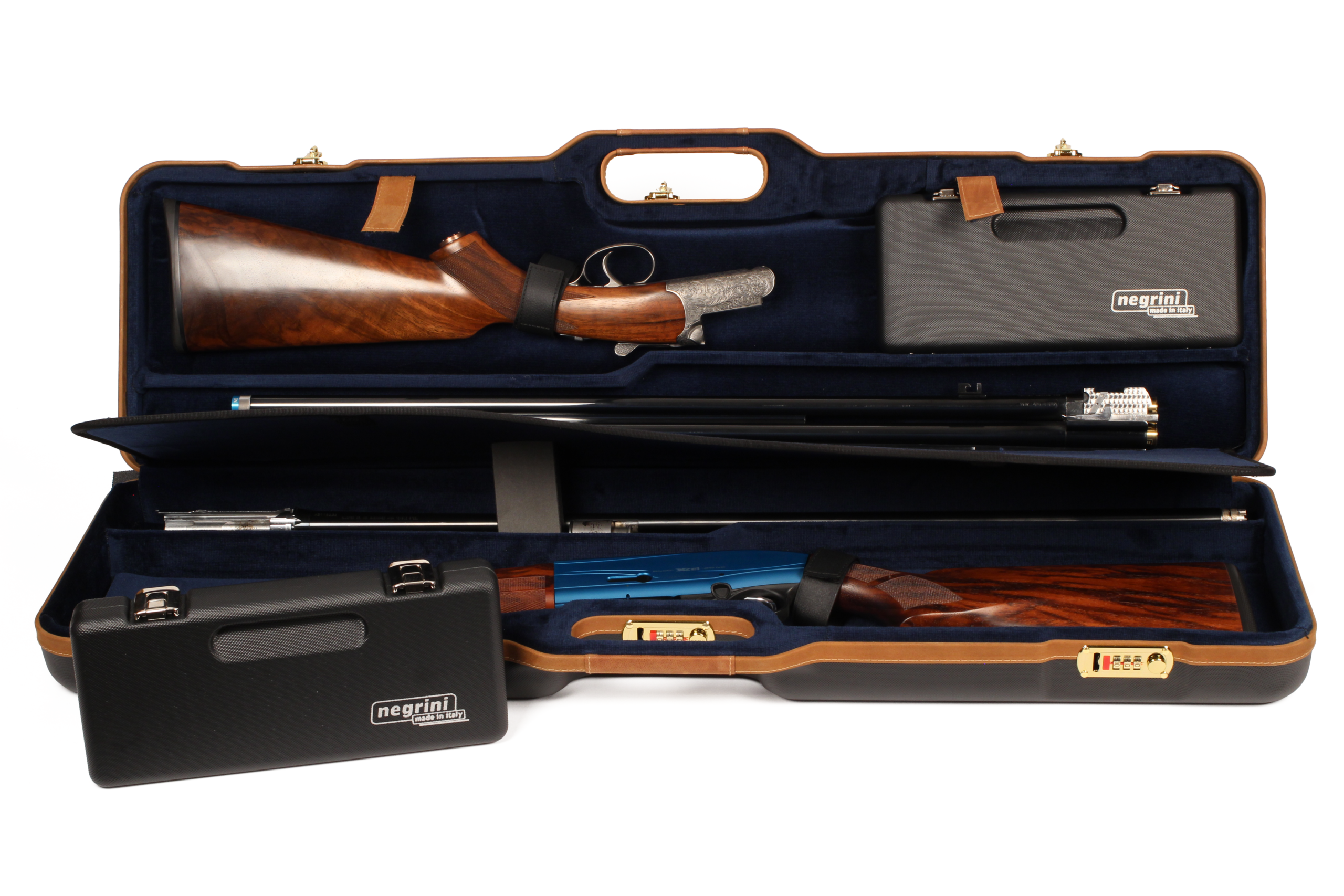 Negrini 1677LX UNI Over Under Shotgun Hard Case