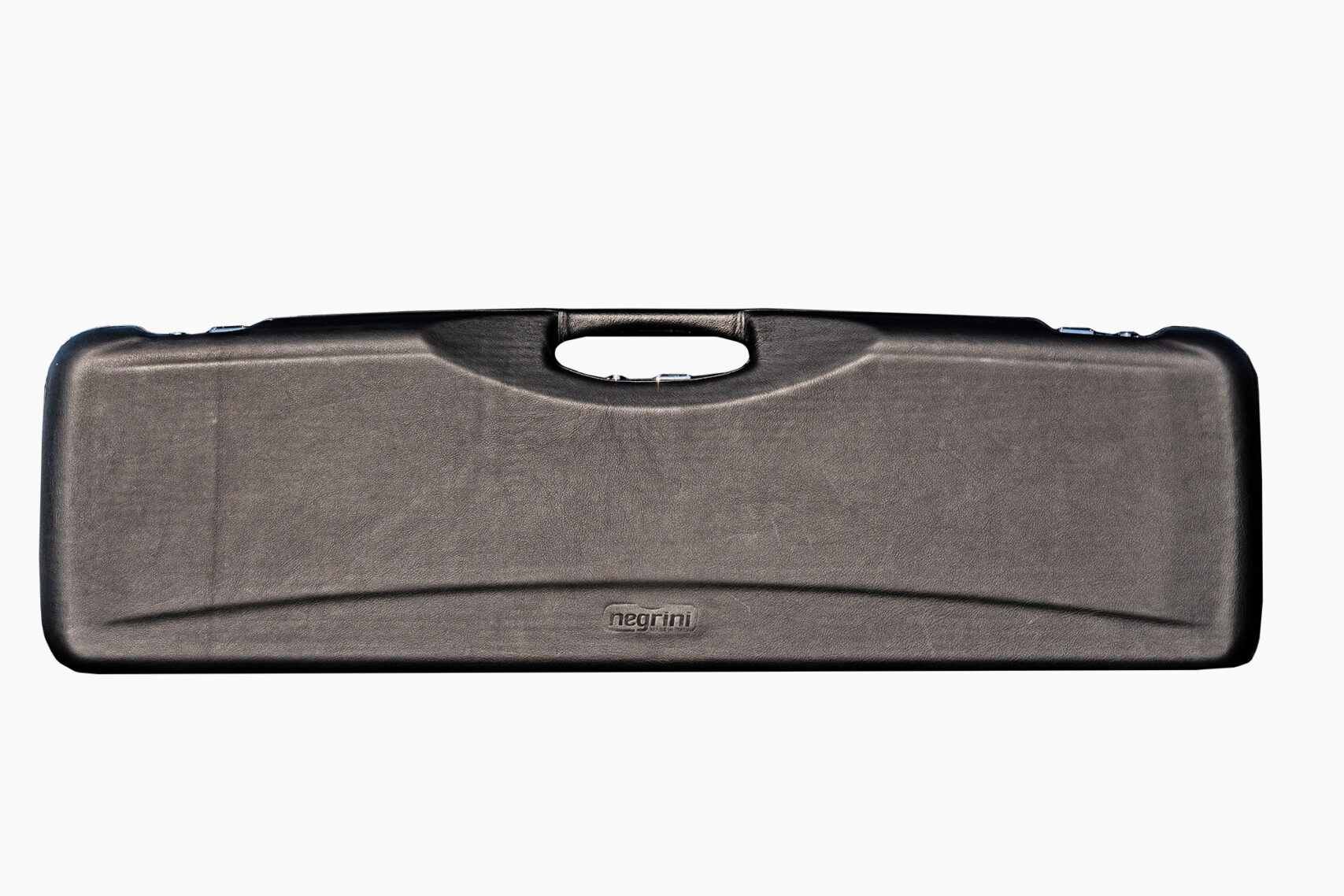 1654PL/5390: OU Shotgun Hard Case with Luxury Italian Leather for 1 Shotgun