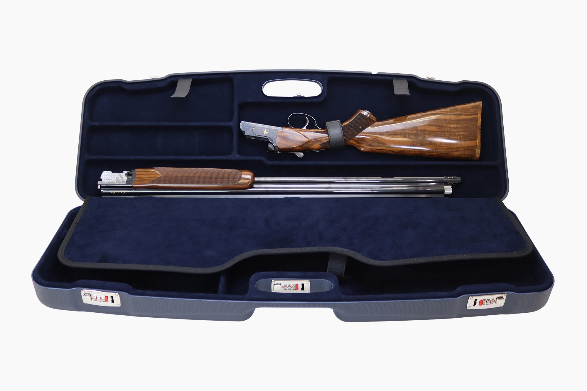 Negrini 1622LR 2F Over Under Shotgun Hard Case