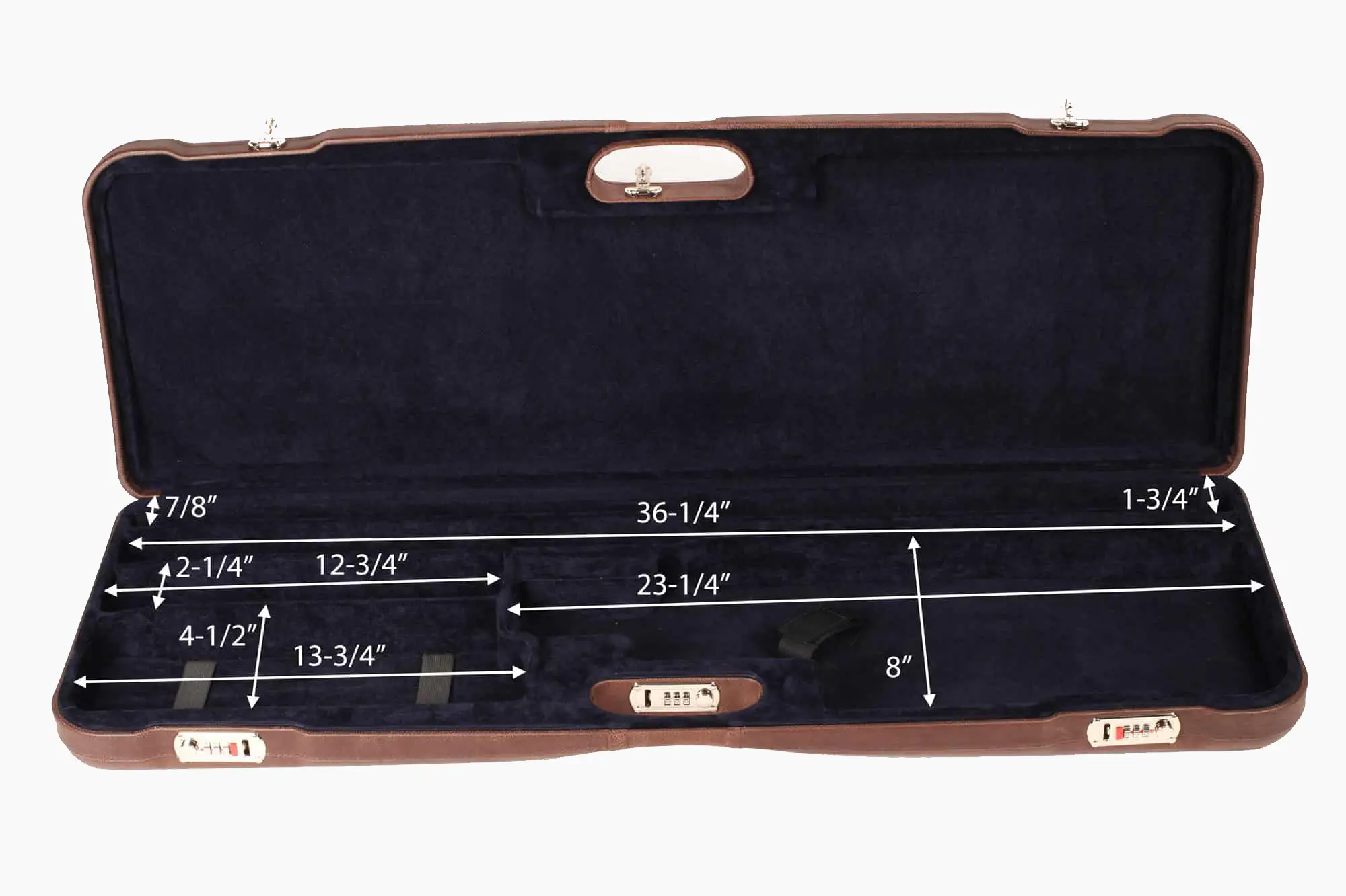 バリカン Negrini 1657LX Over Under Shotgun Hard Case