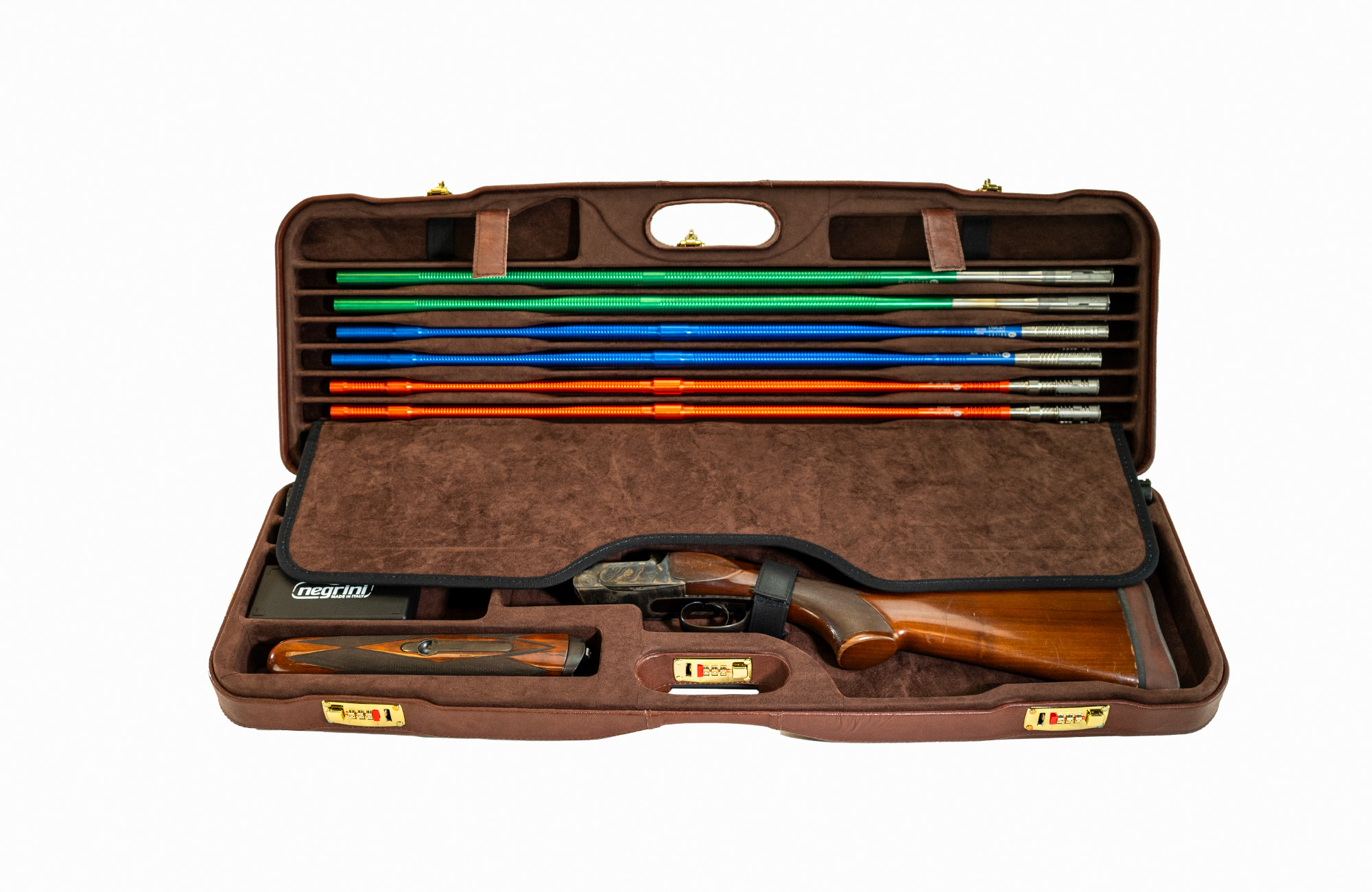 Negrini 1659PL TUBE Over Under Shotgun Hard Case