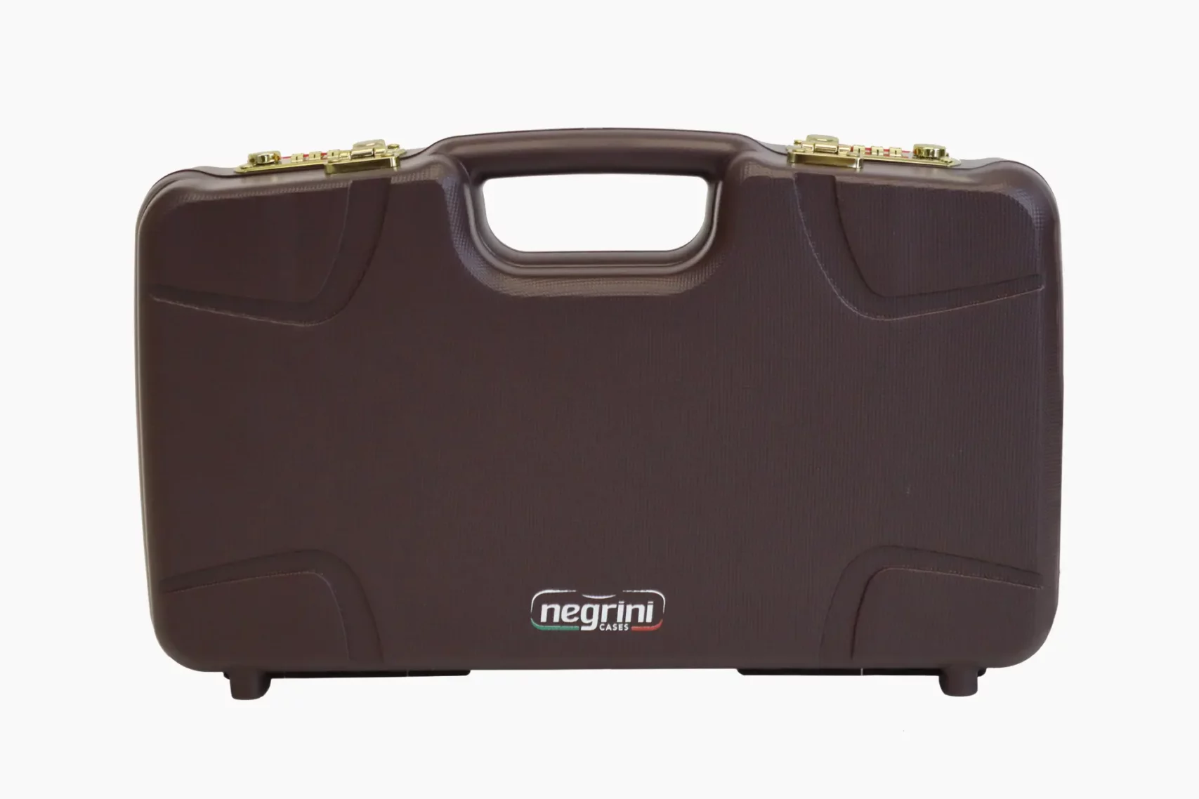 2039iR/6523: Brown Handgun Hard Case with Standard Trim for 1 Handgun + 2 Mags + Accessories