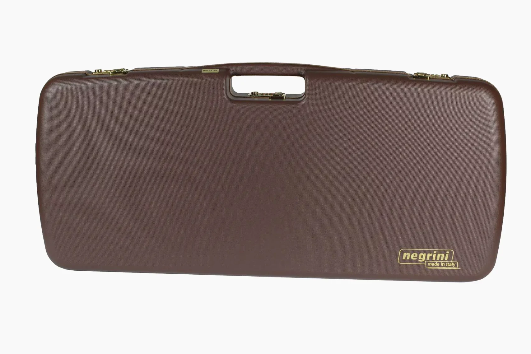 MOD.9LXX-EXP/4827: Rifle Hard Case with Deluxe Leather Trim for 1 Rifle + 1 Extra Barrel + 2 Scopes