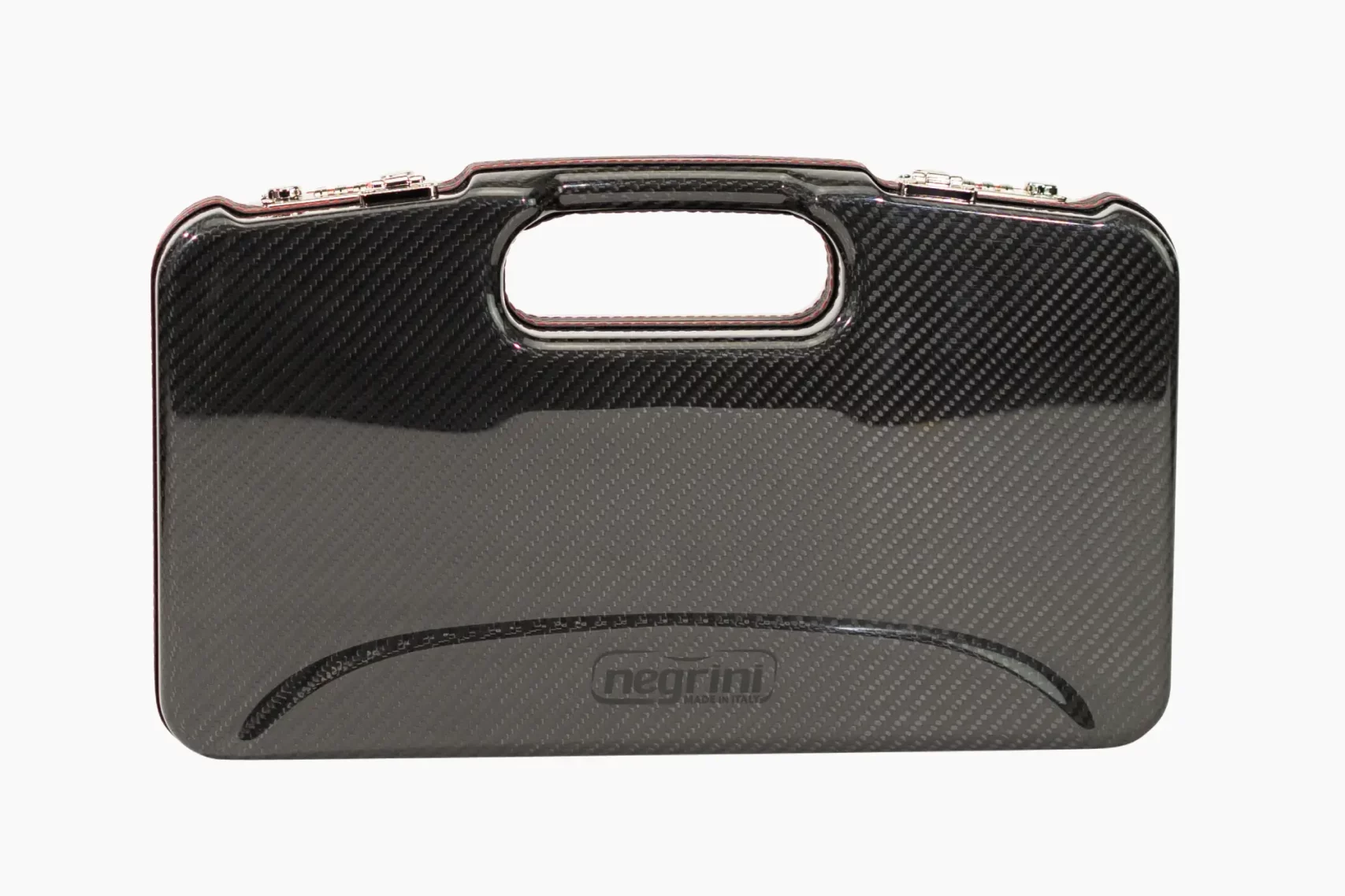 2043CRB/2102: Handgun Hard Case with Carbon Fiber for 1 Handgun
