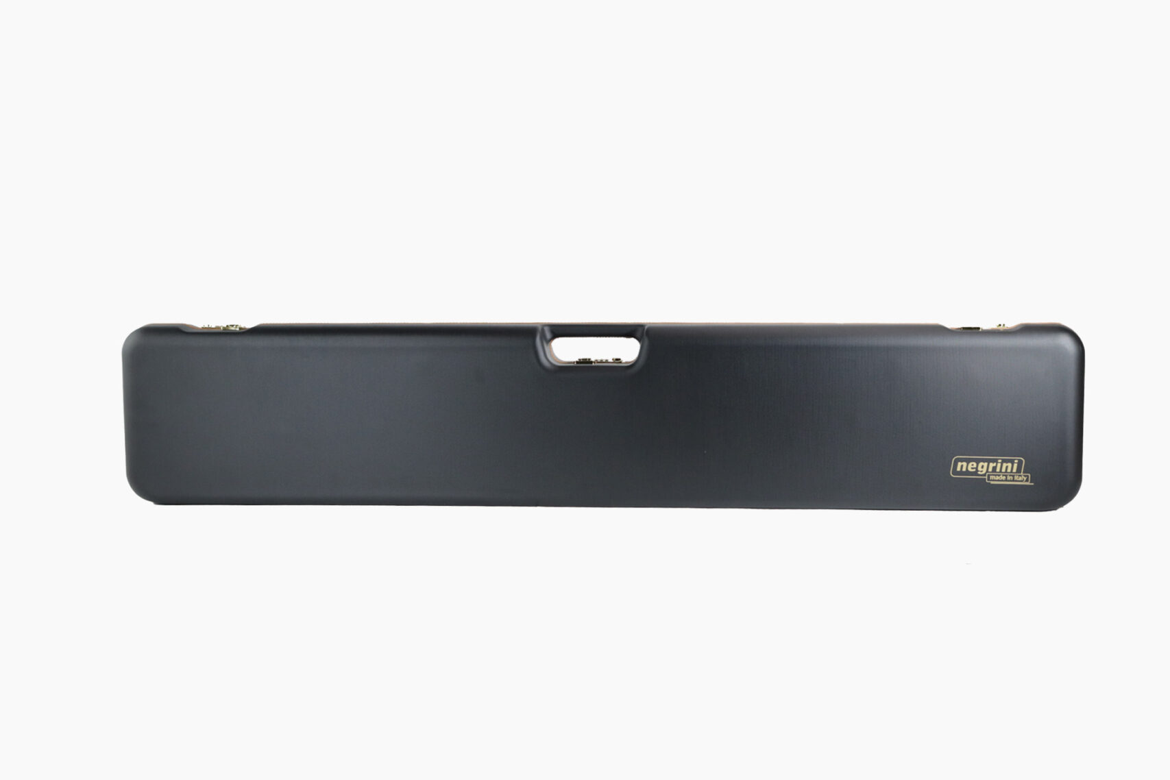 1636LXX/2433: FULL LENGTH Semi-Auto/Pump Shotgun Hard Case with Deluxe Leather Trim for 1 Shotgun
